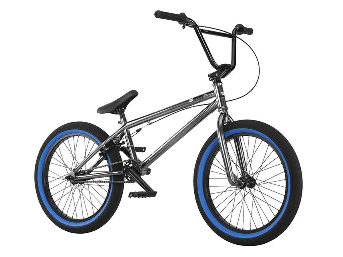 Haro Bikes "Boulevard" 2017 BMX Bike Gloss Silver kunstform BMX