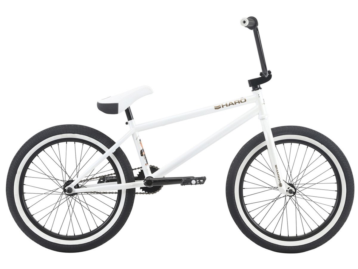 Haro Bikes "CK AM" 2018 BMX Bike Gloss Pearl White Freecoaster
