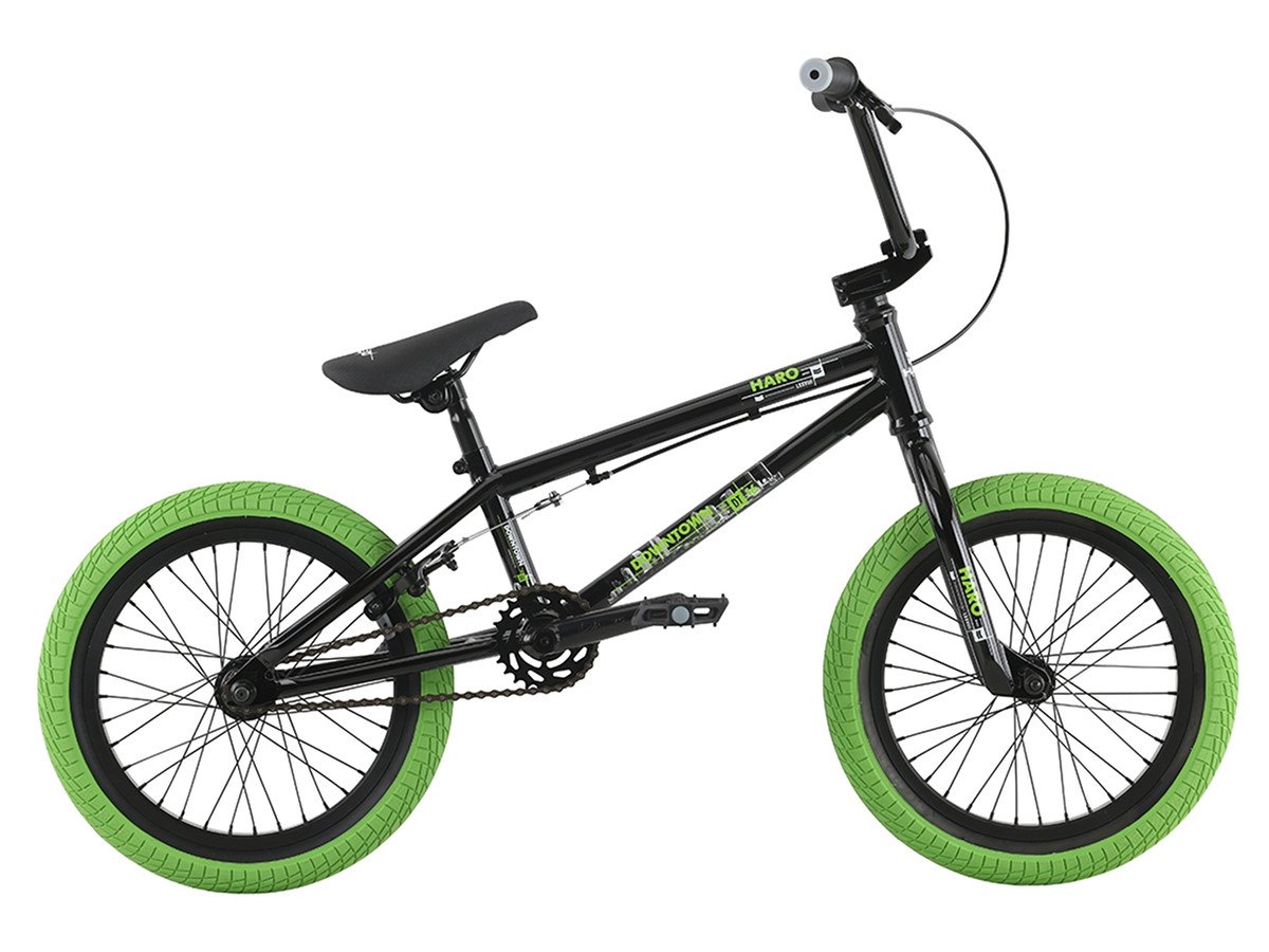 Haro Bikes "Downtown 16" 2017 BMX Bike - Haro Bikes Downtown 16 2017 BMX RaD 16 Zoll Gloss Black 20161029214507 1