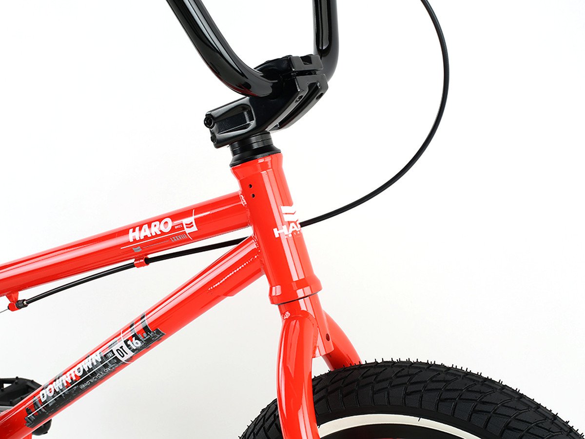 Haro Bikes "Downtown 16" 2017 BMX Bike 16 Inch Gloss Red