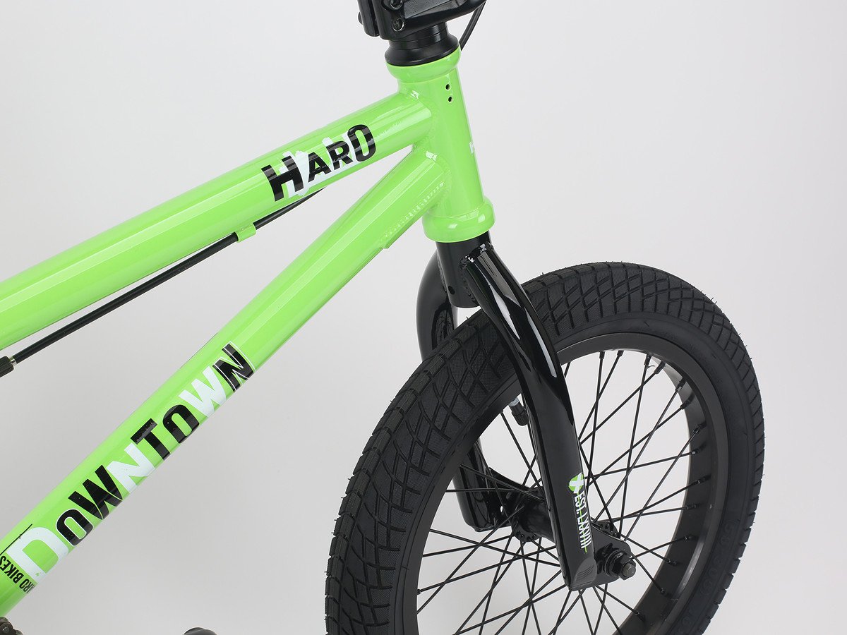 Haro Bikes "Downtown 16" 2018 BMX Bike 16 Inch Lime Green