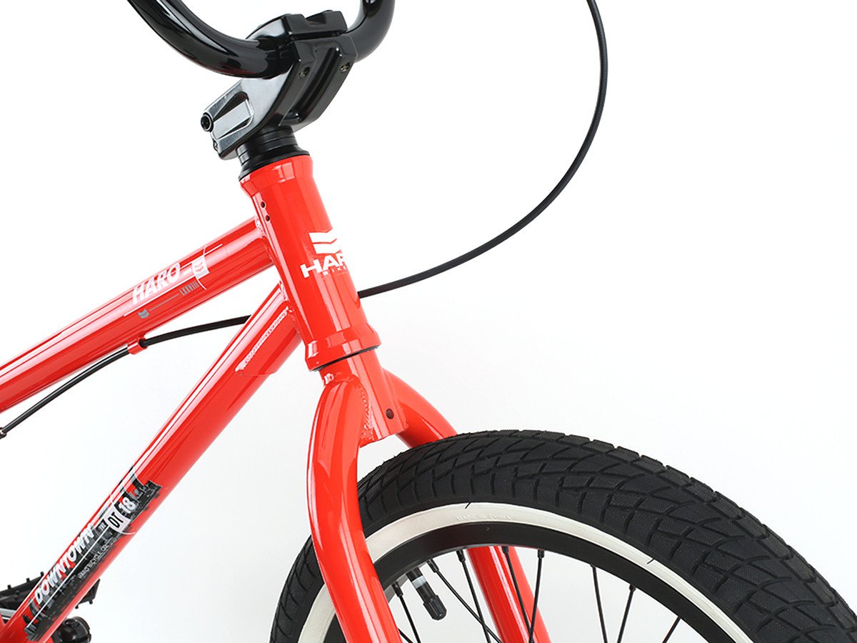 Haro Bikes "Downtown 18" 2017 BMX Bike 18 Inch Gloss Red