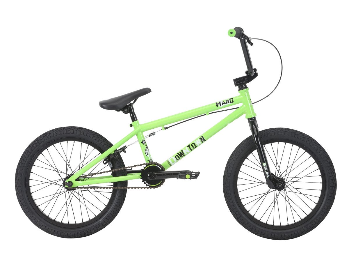 Haro Bikes "Downtown 18" 2018 BMX Bike 18 Inch Gloss Lime