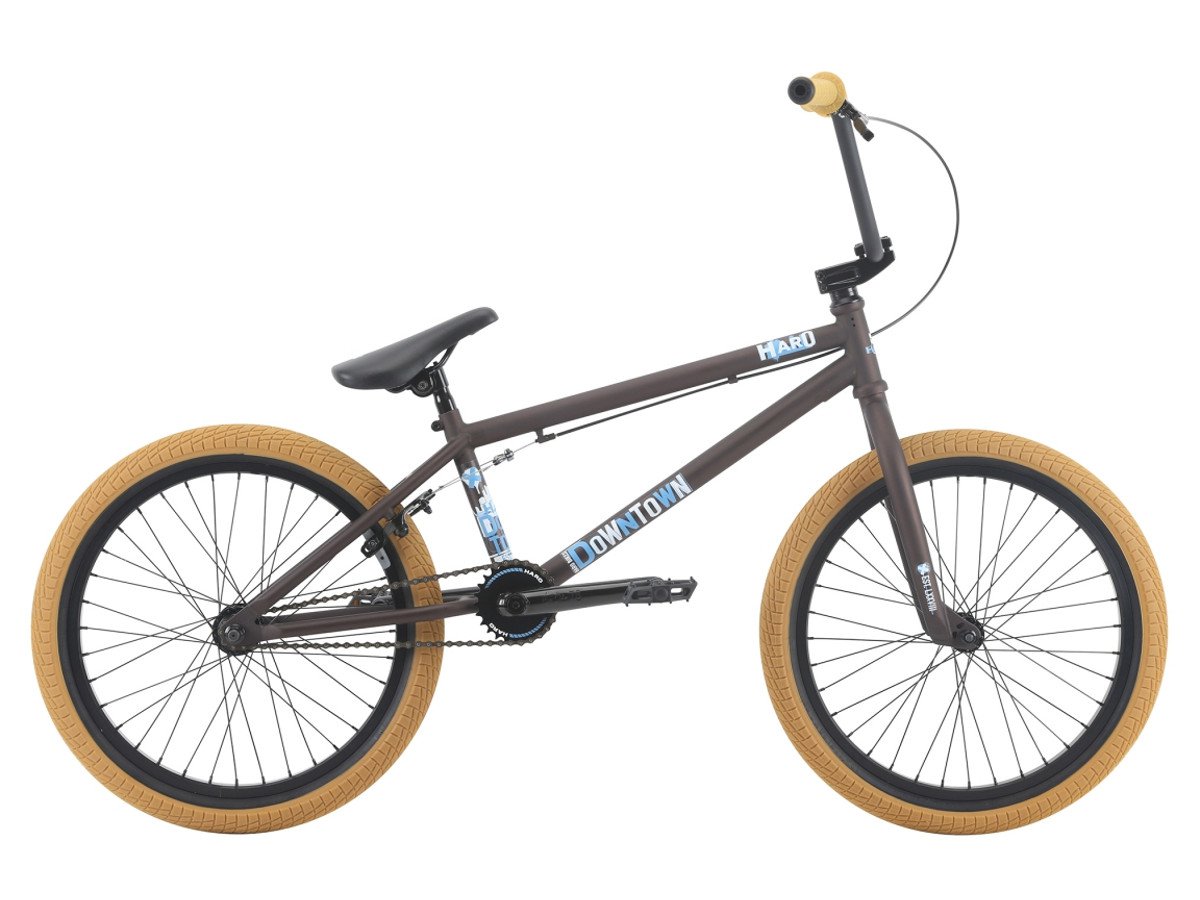 Haro Bikes "Downtown" 2018 BMX Bike Matte Rootbeer kunstform BMX