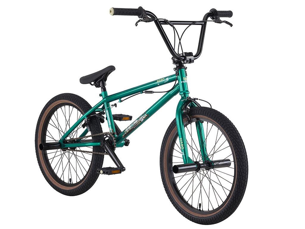 Haro Bikes Downtown DLX 2016 BMX Rad Gloss Metallic Green 