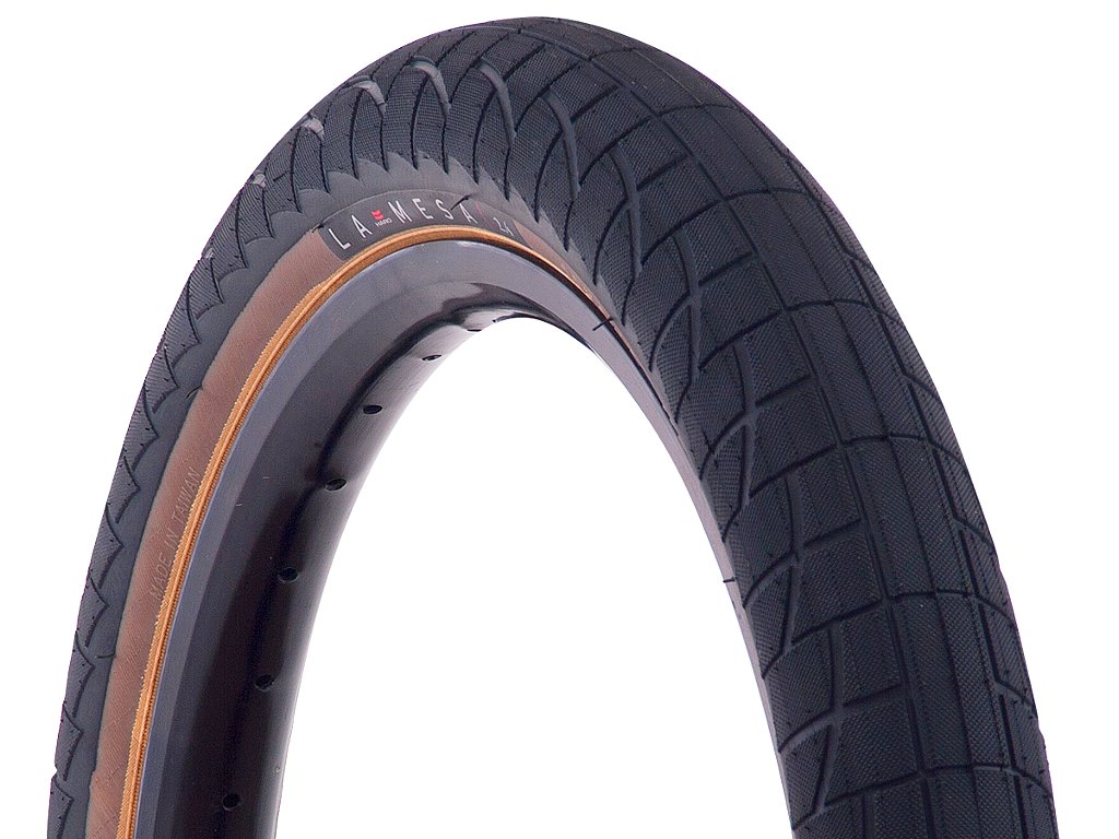 Haro Bikes "La Mesa" BMX Tire Black/Tan kunstform BMX Shop
