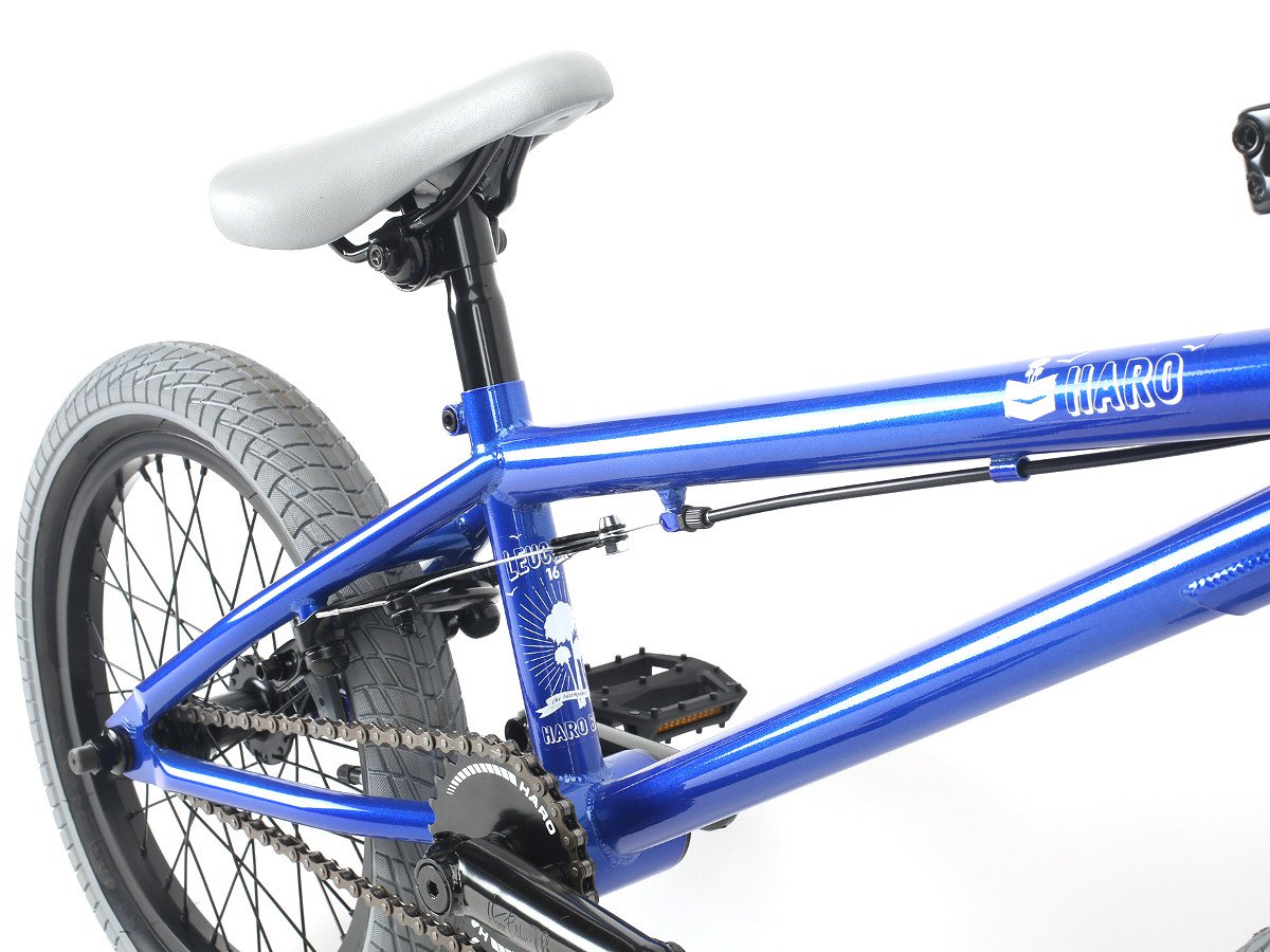 Haro Bikes "Leucadia 16" 2018 BMX Bike 16 Inch Gloss Metallic Blue