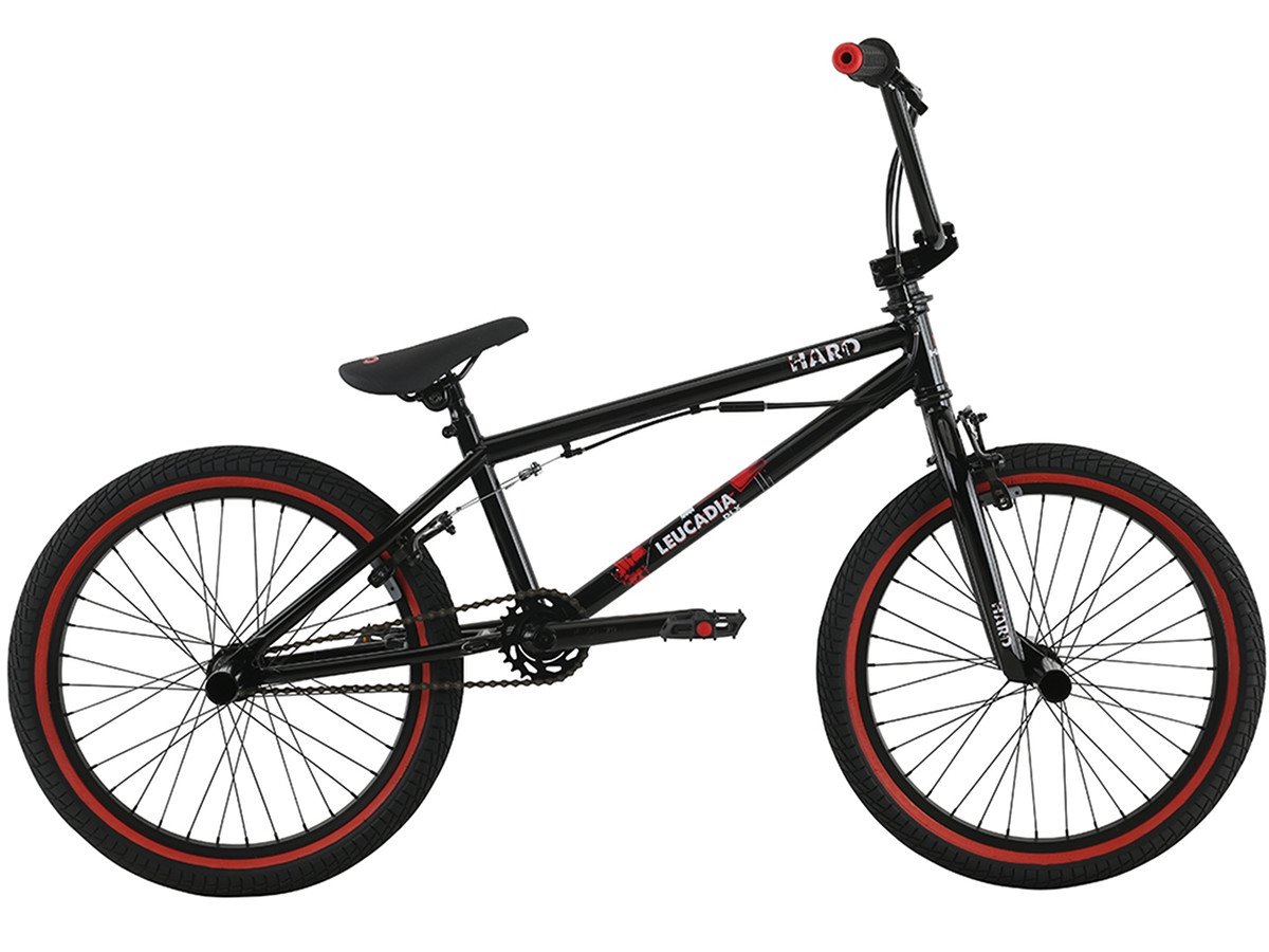 Haro Bikes "Leucadia DLX" 2017 BMX Bike Gloss Black kunstform BMX