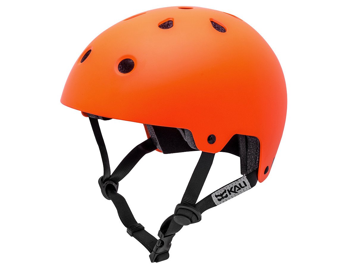Kali Protectives "Maha" BMX Helmet Matt-Orange | kunstform BMX Shop & Mailorder - shipping