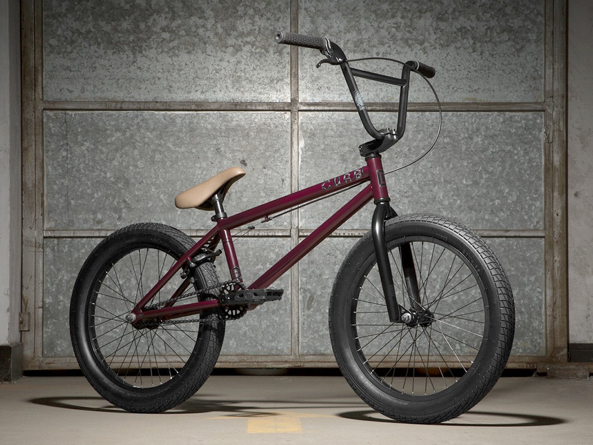 Kink Bikes "Curb" 2017 BMX Bike Matte Dark Plum kunstform BMX Shop