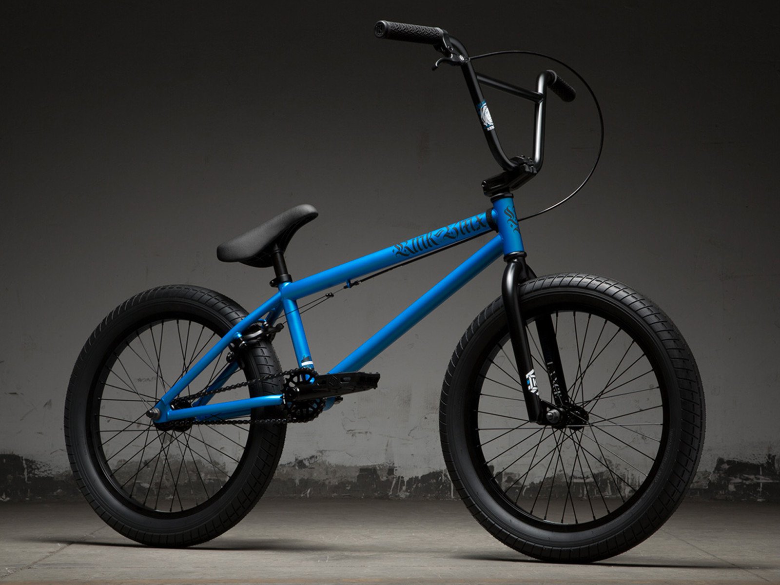 Kink Bikes "Curb" 2019 BMX Bike Matte Aquatic Blue kunstform BMX