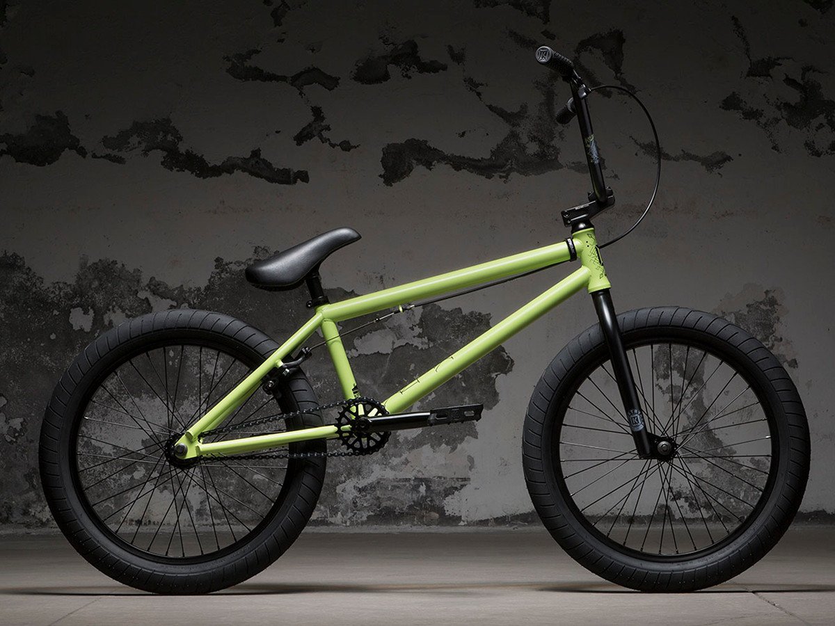 Kink Bikes "Launch" 2018 BMX Rad Matte Retro Green kunstform BMX