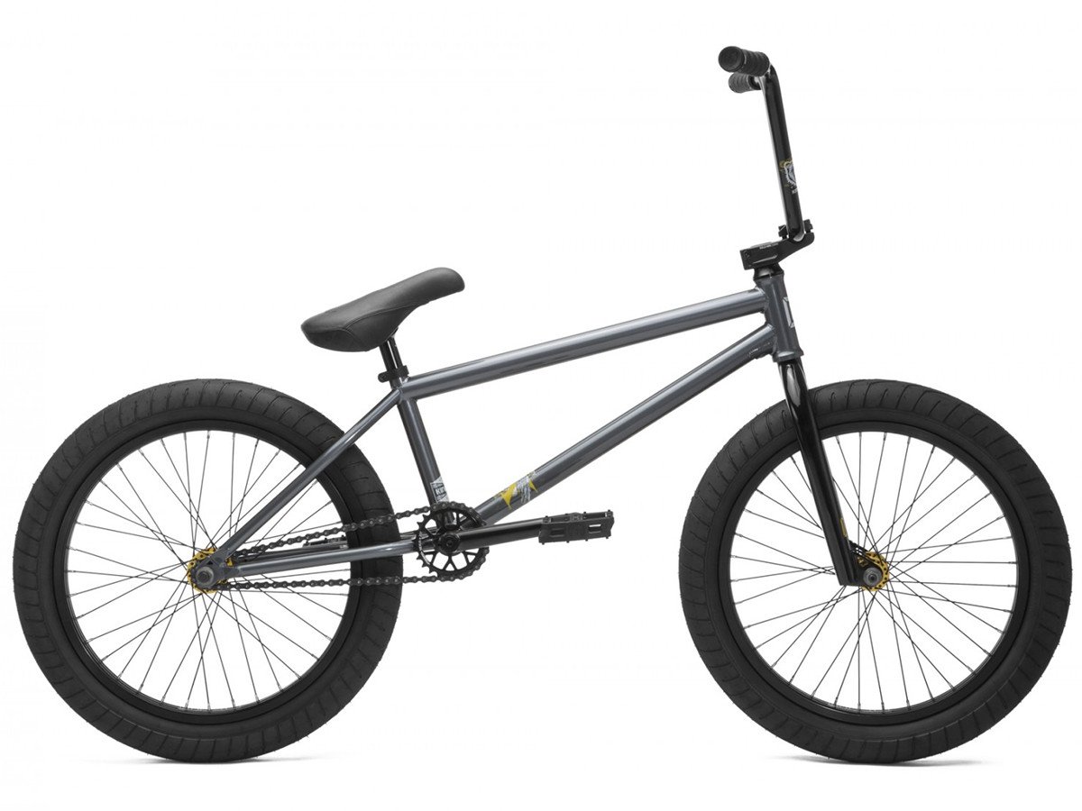Kink Bikes "Liberty" 2017 BMX Bike Gun Metal Grey Brakeless