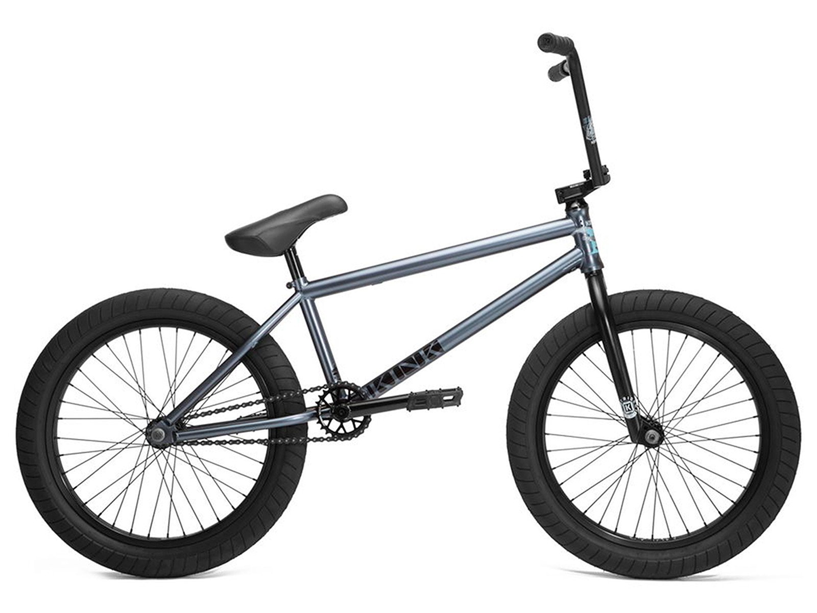 Kink Bikes "Liberty" 2018 BMX Bike Matte Smoke Blue kunstform BMX