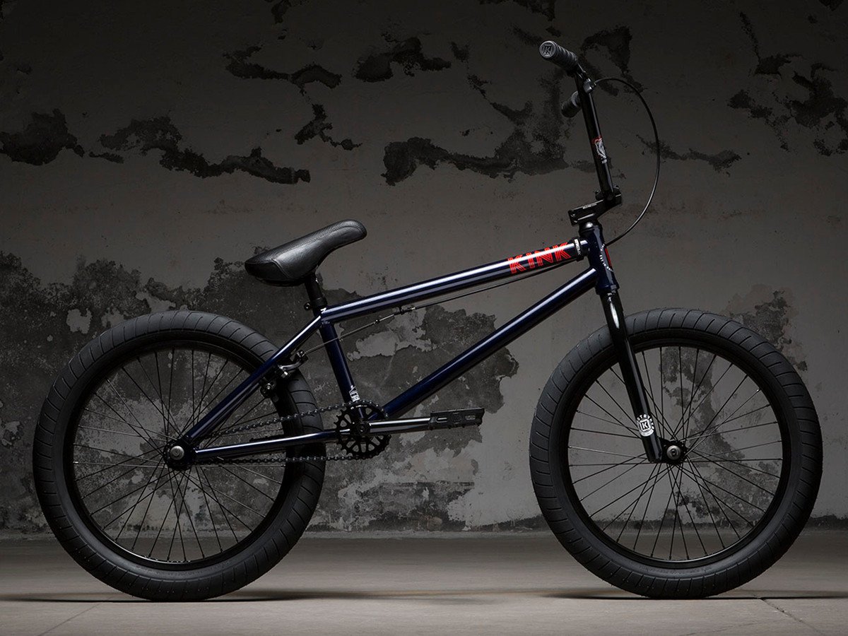 Kink Bikes "Whip" 2018 BMX Bike Gloss Midnight Blue kunstform BMX