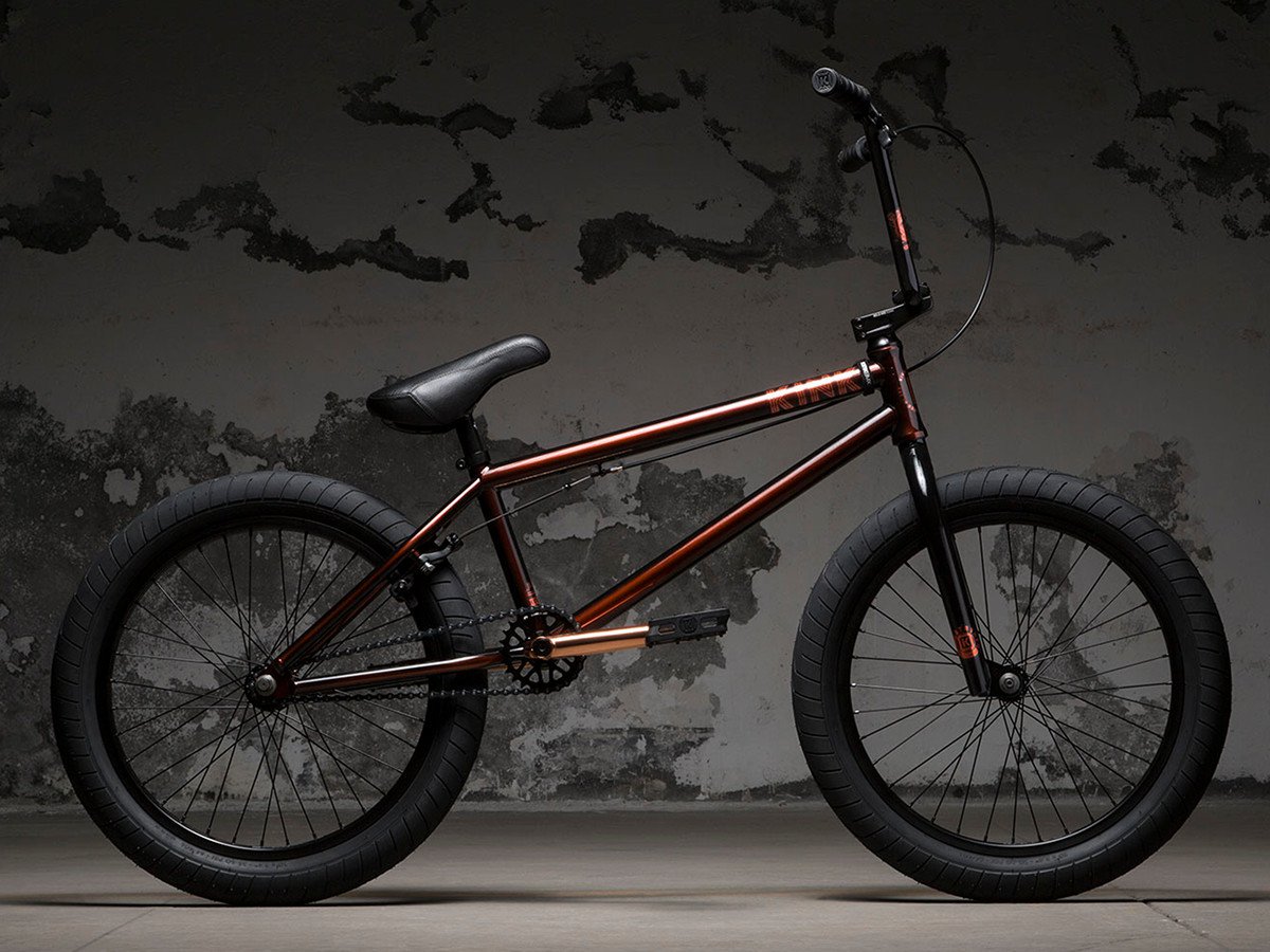 Kink Bikes "Whip" 2018 BMX Bike Gloss Rootbeer kunstform BMX Shop