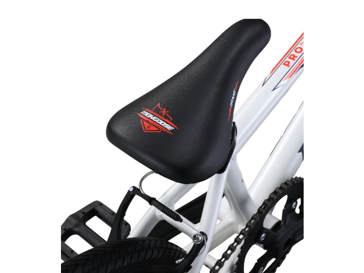 Mongoose "Title Elite Pro XL" 2019 BMX Race Bike White kunstform