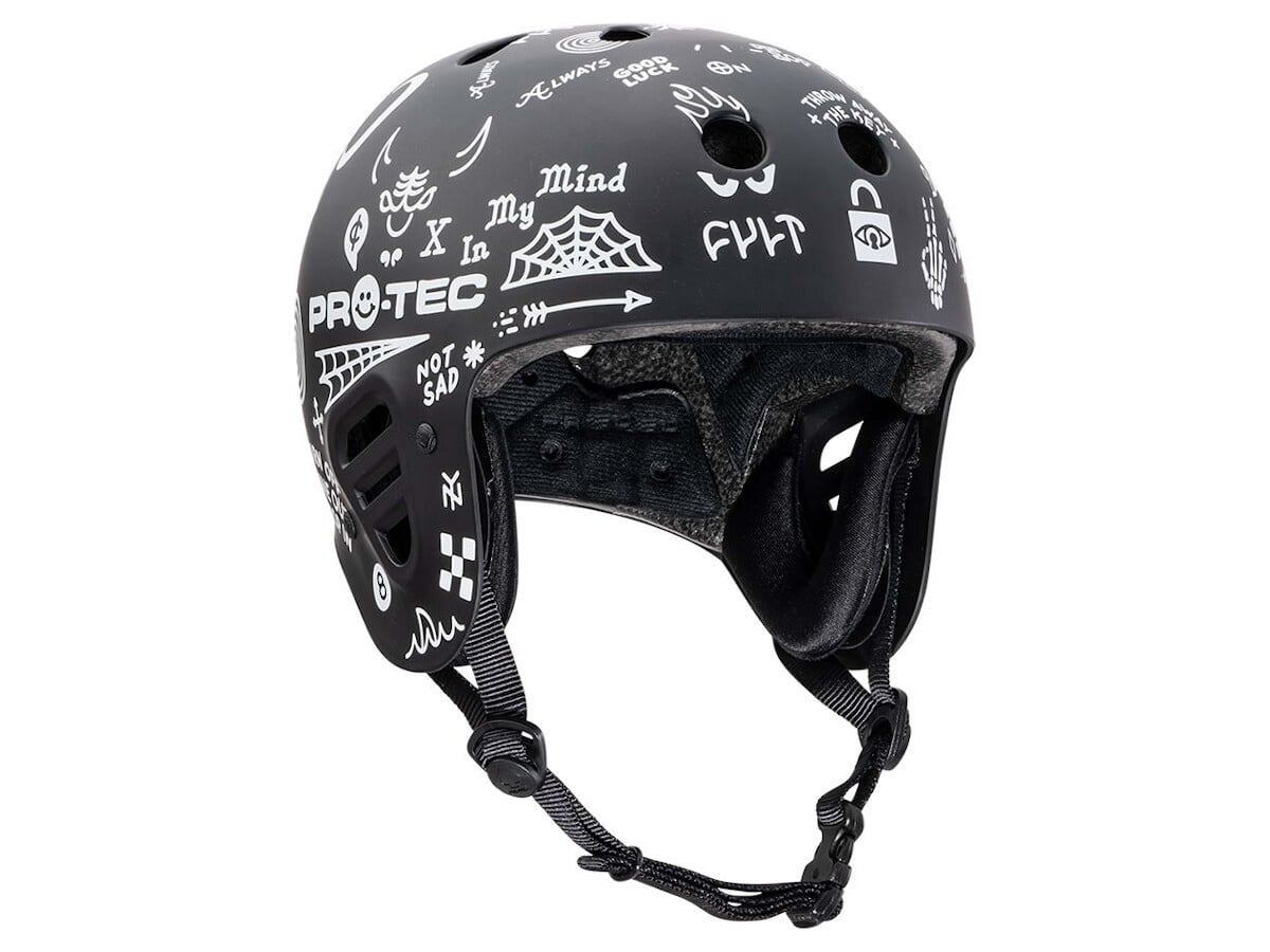 Pro-Tec x Cult Full Cut Certified Helmet Matte Black