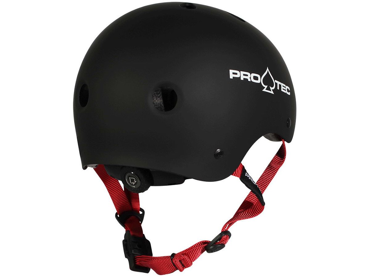 Pro-Tec Skate BMX Kids Helmet JR Classic Fit Certified White 