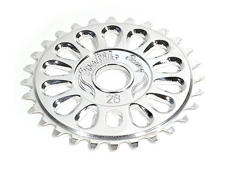 BMX Sprocket Alloy USA Made by PROFILE Imperial 28T Brown