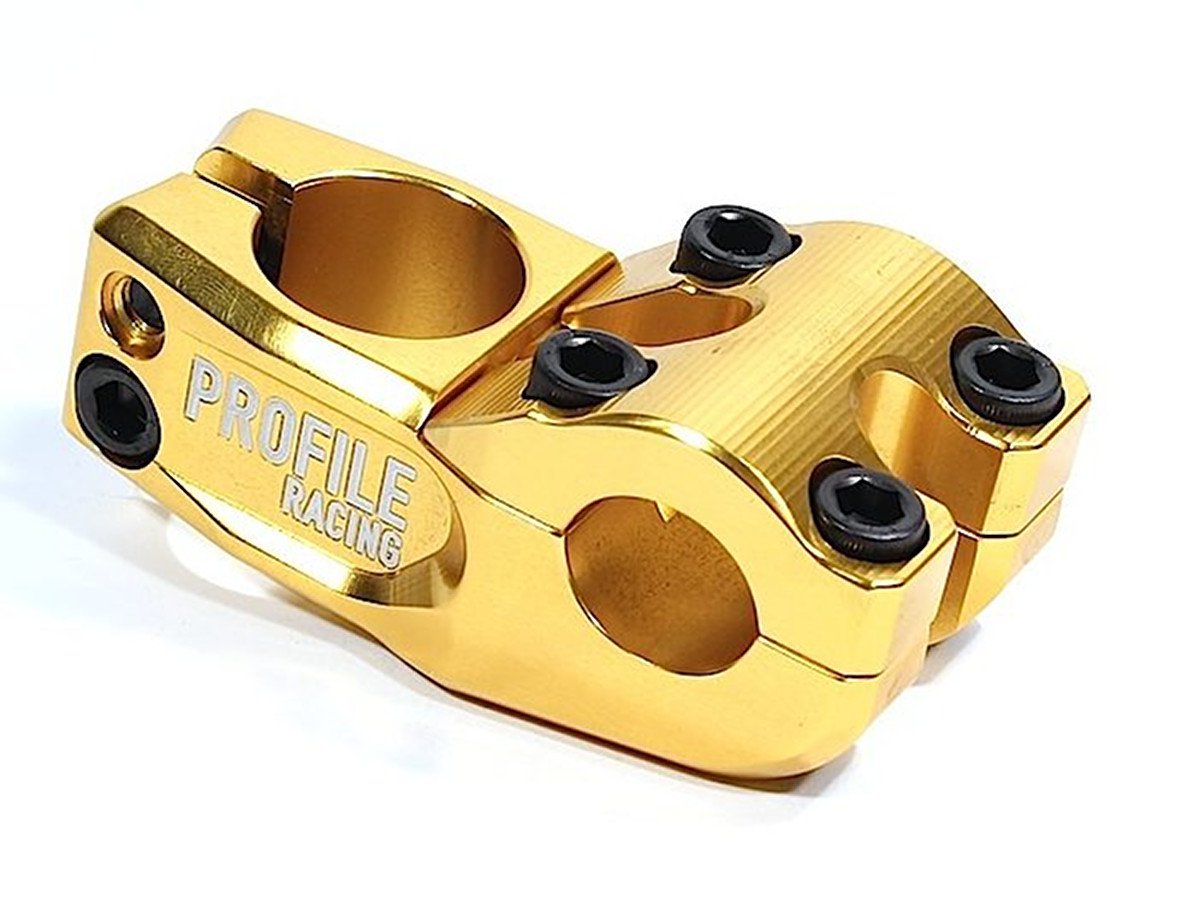 PROFILE RACING MULVILLE PUSH TOP LOAD BLACK 1-1//8/" BMX BICYCLE STEM
