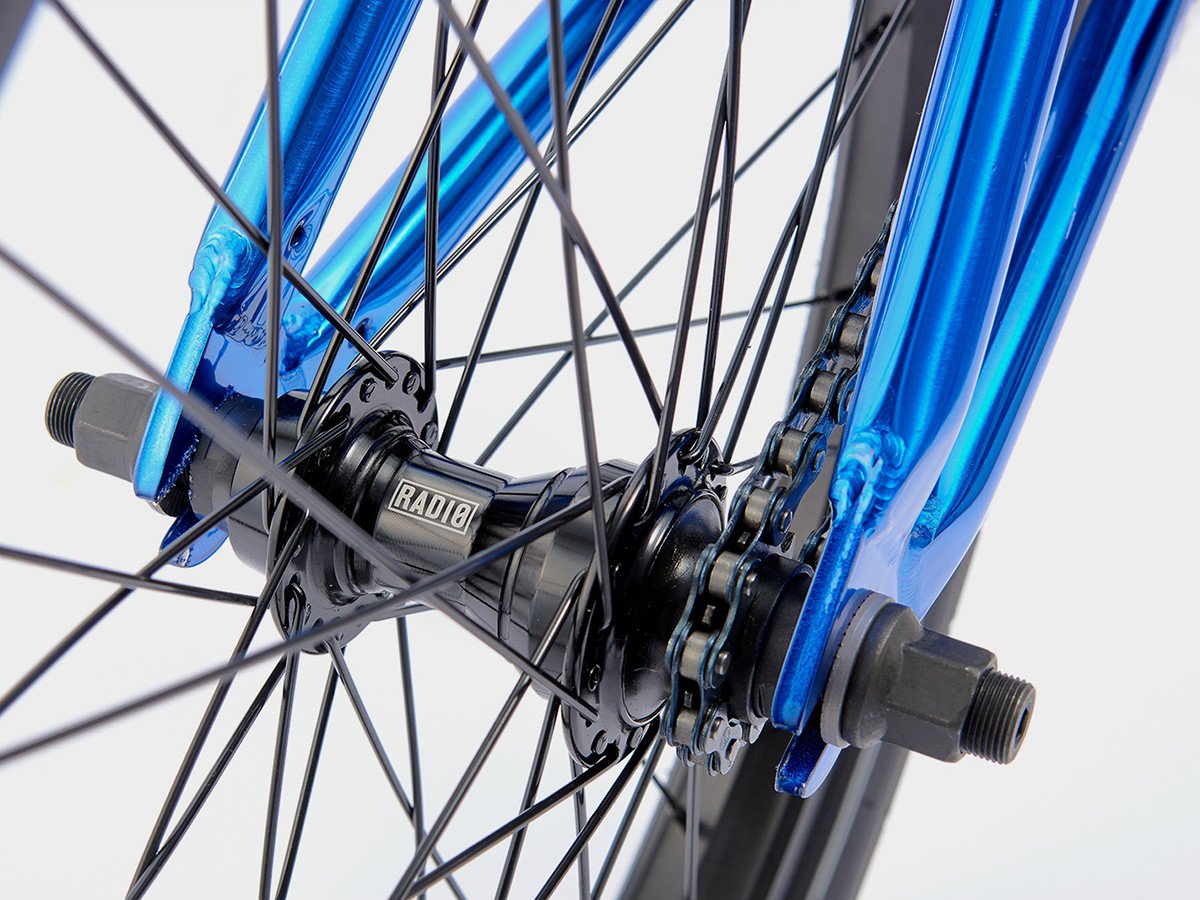 Radio Bikes "Astron" 2017 BMX Bike Blue Chrome kunstform BMX Shop & Mailorder worldwide