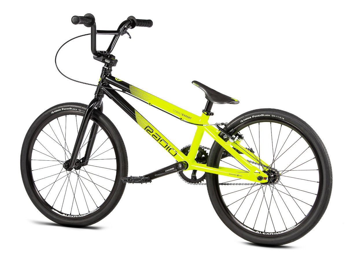 Radio Bikes "Cobalt Expert" 2020 BMX Race Bike Black/Neon Yellow