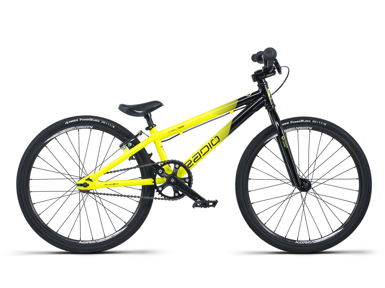 neon yellow bike