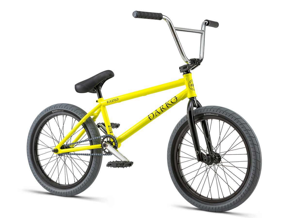 Radio Bikes "Darko" 2018 BMX Bike Neon Yellow kunstform BMX Shop