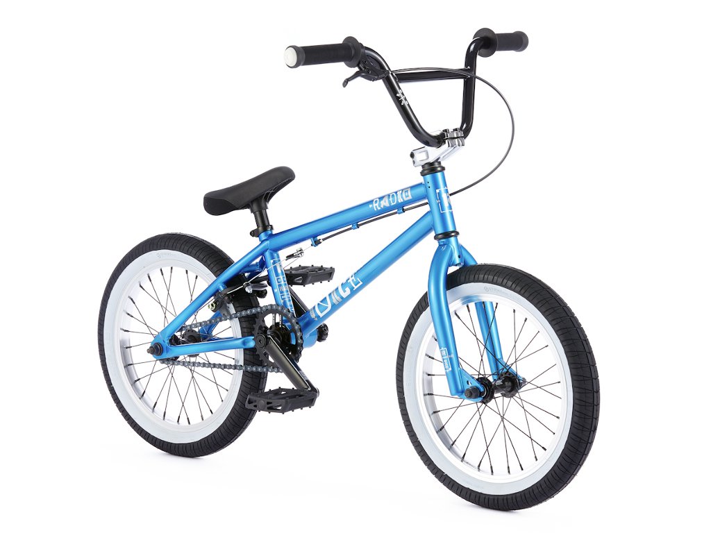 Radio Bikes "Dice 16" 2016 BMX Bike 16 Inch / Glossy Cyan kunstform