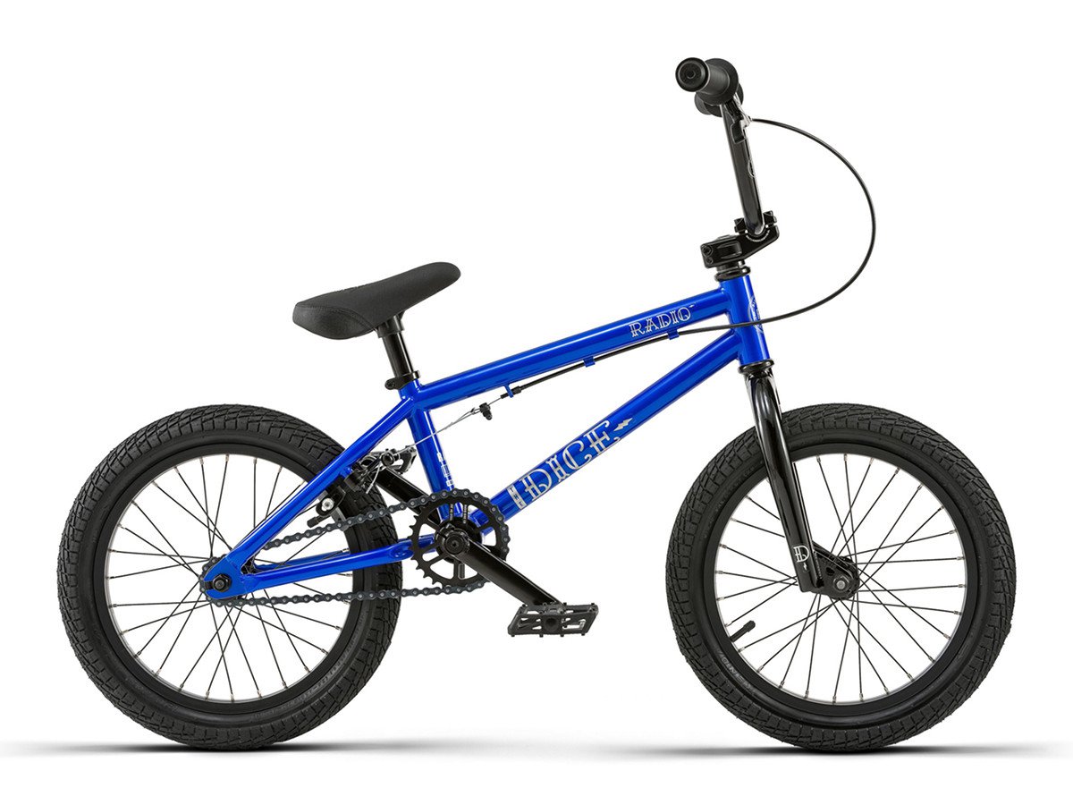 Radio Bikes "Dice 16" 2018 BMX Bike - RaDio Bikes Dice 16 2018 BMX RaD 16 Zoll Metallic Blue 20171020175234 1