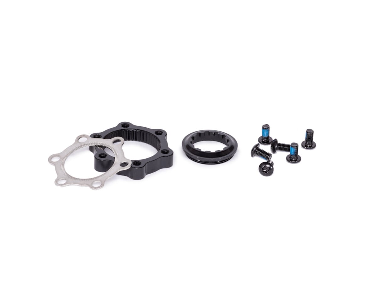 Radio Bikes Raceline Centerlock Adapter black ISO 6