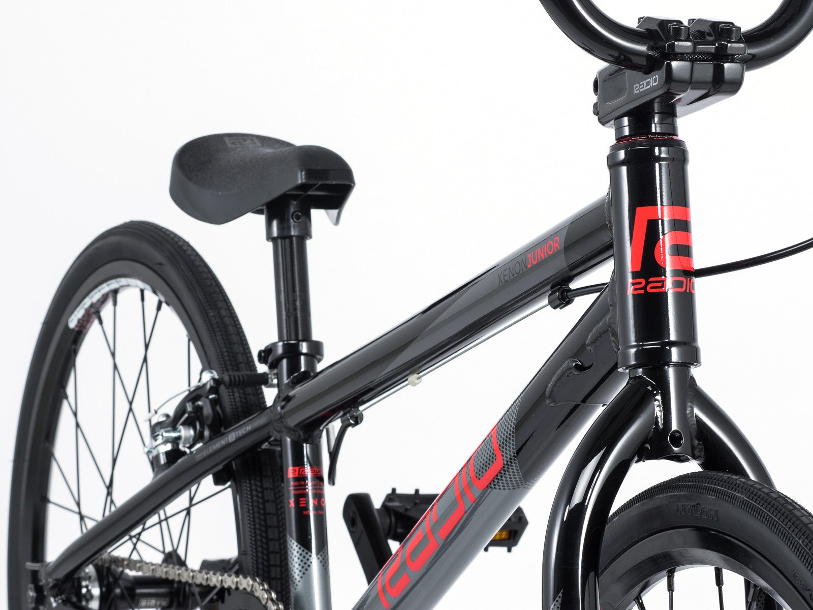 Radio Bikes "Xenon Junior" 2019 BMX Race Bike Black/Silver