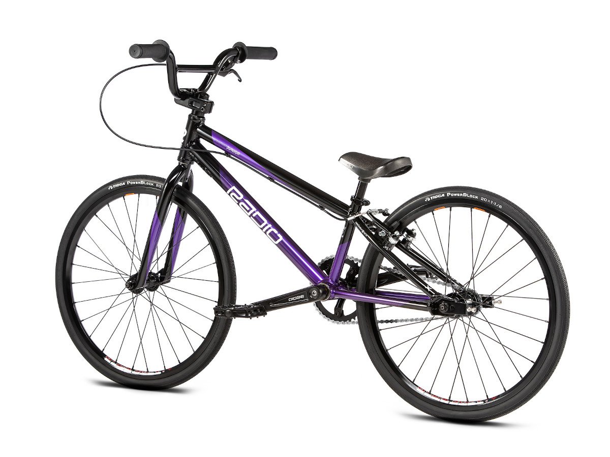 Radio Bikes "Xenon Junior" 2020 BMX Race Rad Black/Metallic Purple