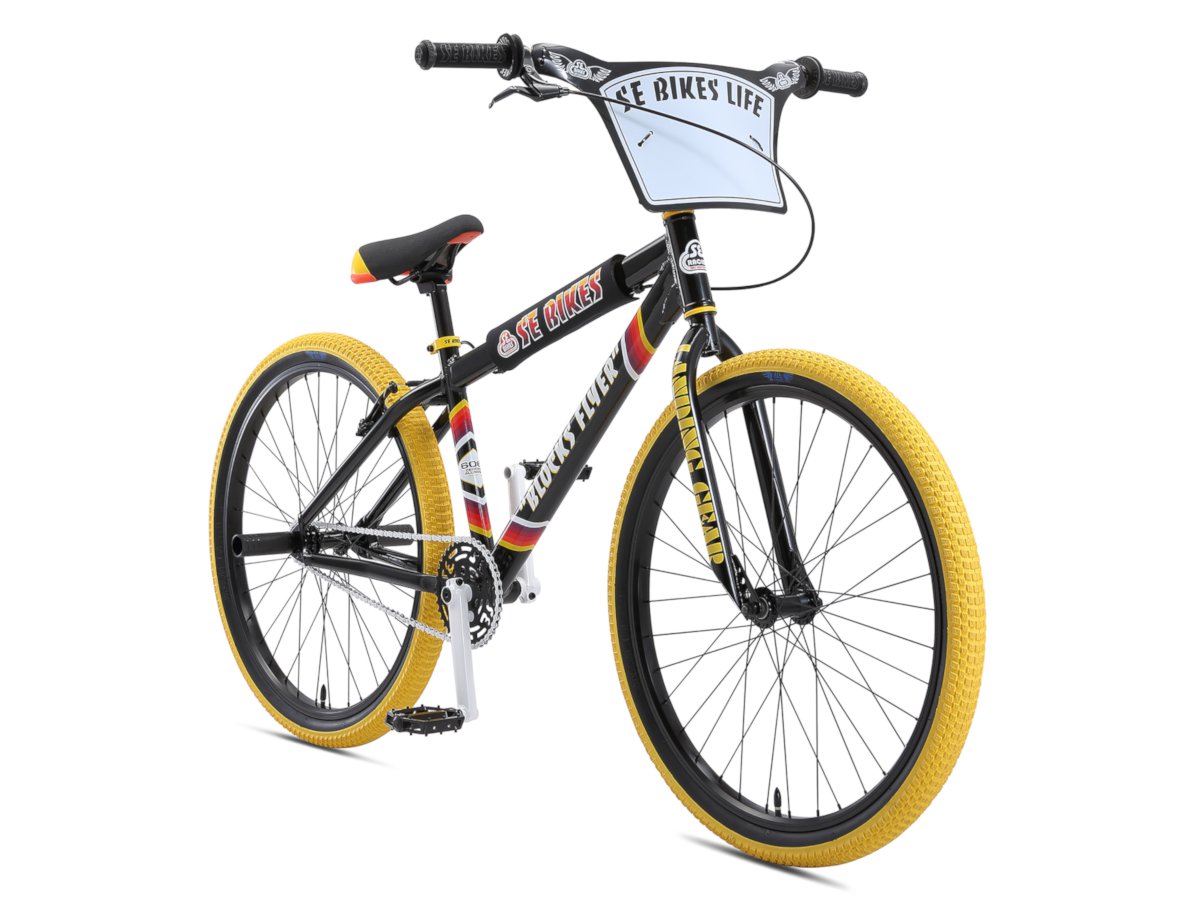 SE Bikes "Blocks Flyer 26" 2019 BMX Cruiser Bike 26 Inch Black kunstform BMX Shop