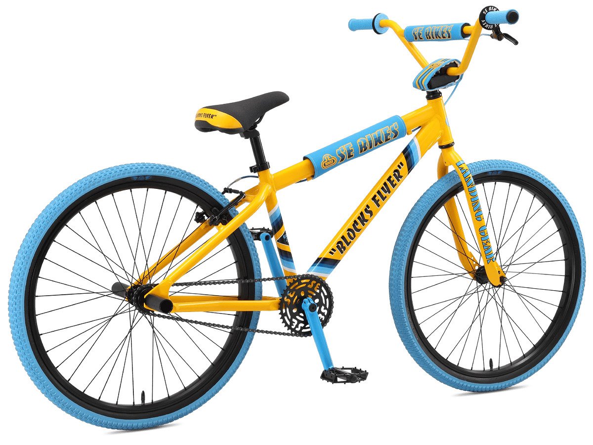 SE Bikes "Blocks Flyer 26" 2020 BMX Cruiser Rad 26 Zoll Yellow kunstform BMX Shop
