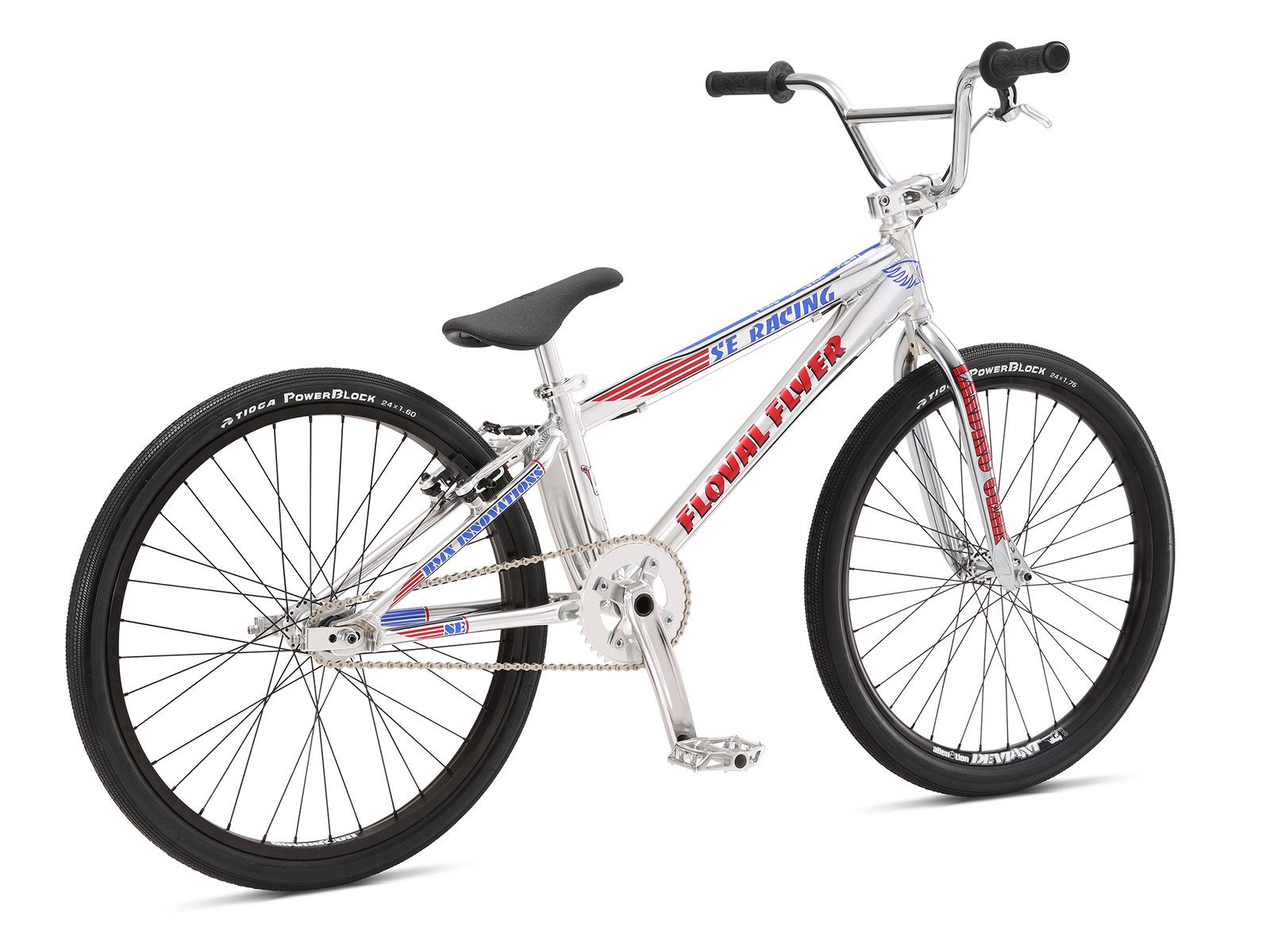 SE Bikes "Floval Flyer 24" 2018 BMX Race Cruiser Bike 24 Inch High