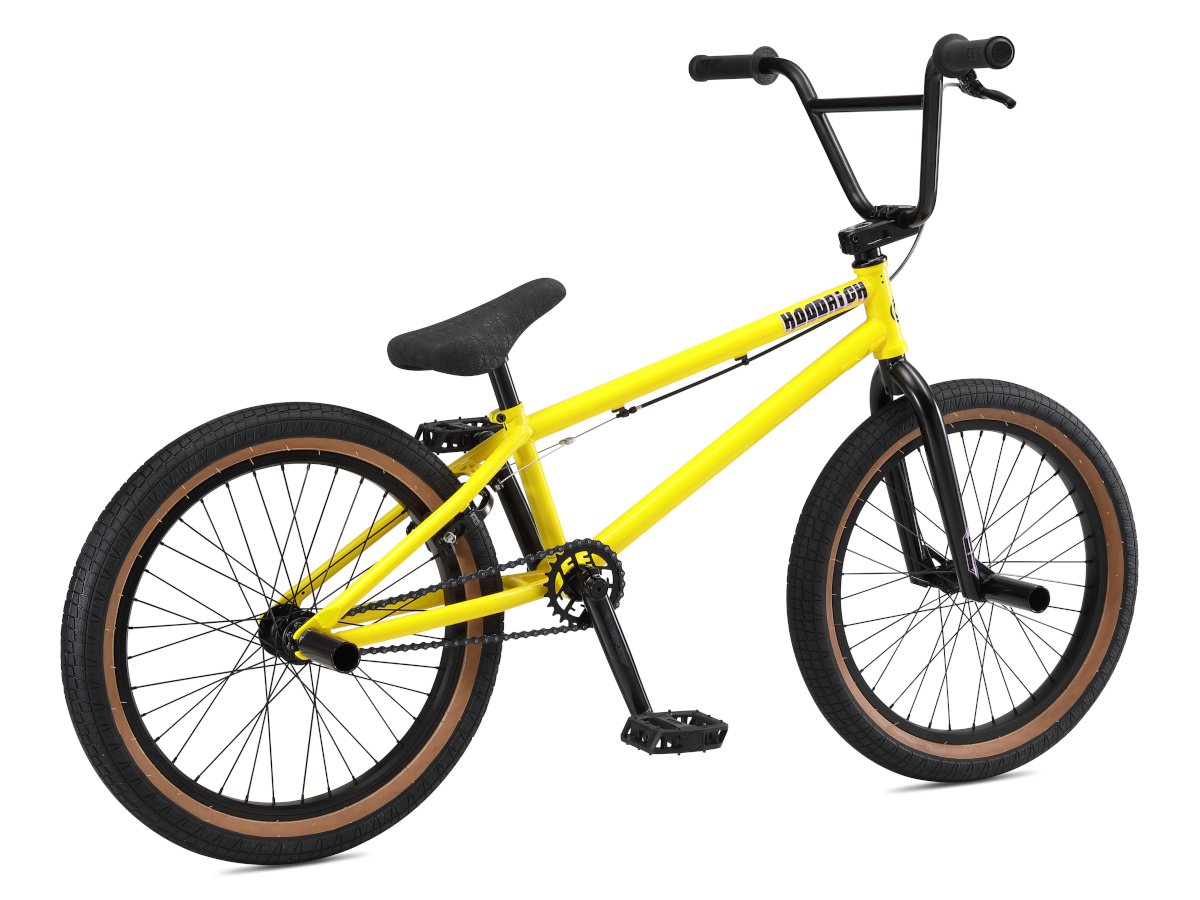 yellow haro bmx bike