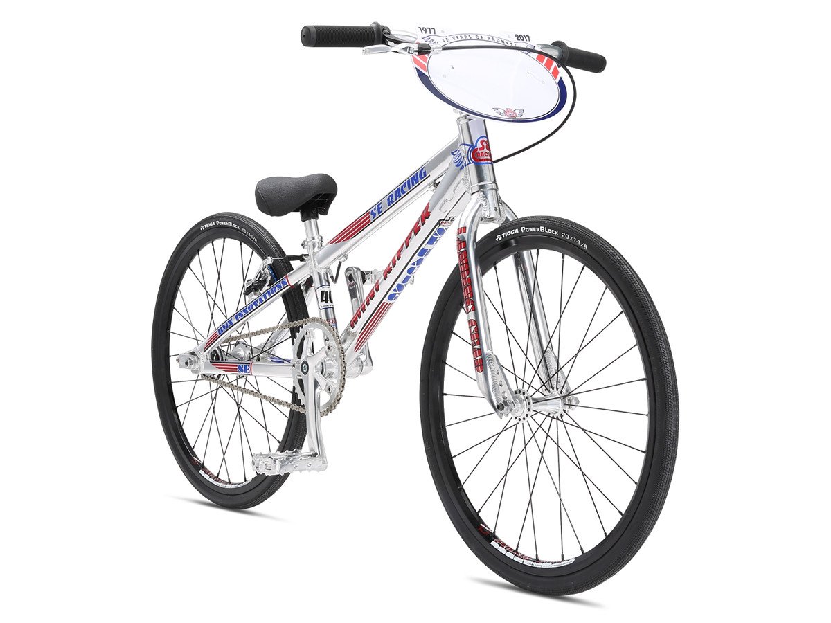 SE Bikes "Mini Ripper" 2018 BMX Race Bike High Polish Silver kunstform BMX Shop & Mailorder