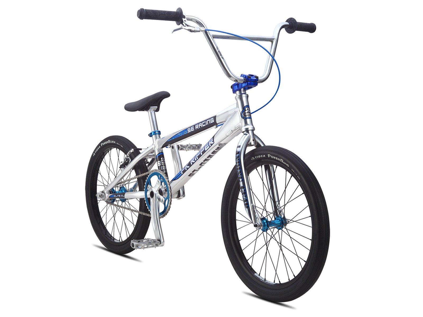 SE Bikes "PK Ripper Elite XL" 2016 BMX Race Bike High Polish Silver