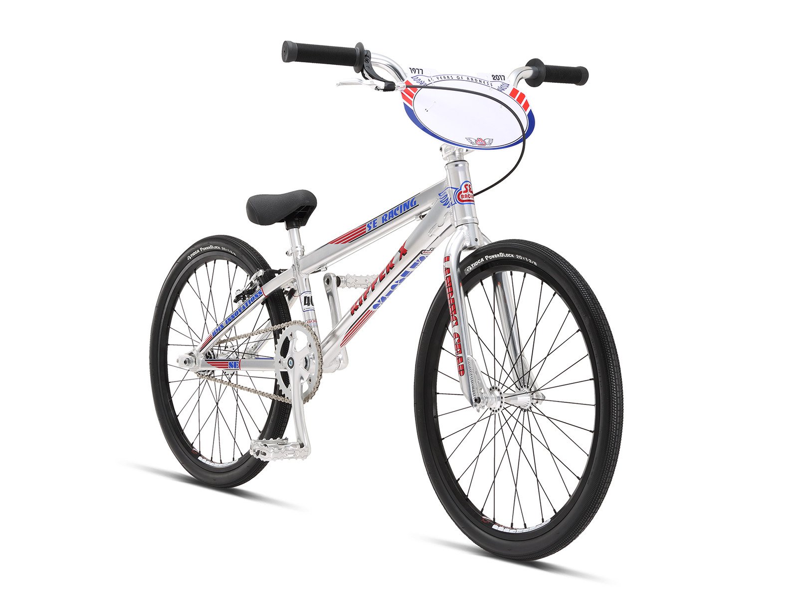 SE Bikes "Ripper Expert" 2017 BMX Race Bike High Polish Silver