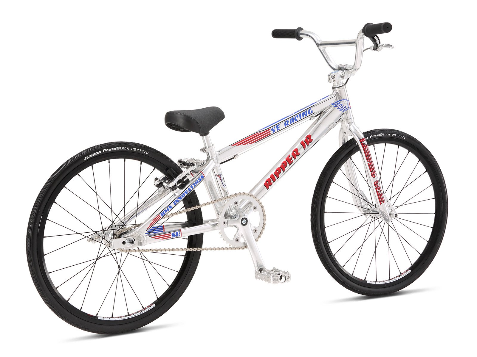 SE Bikes "Ripper Junior" 2017 BMX Race Bike High Polish Silver