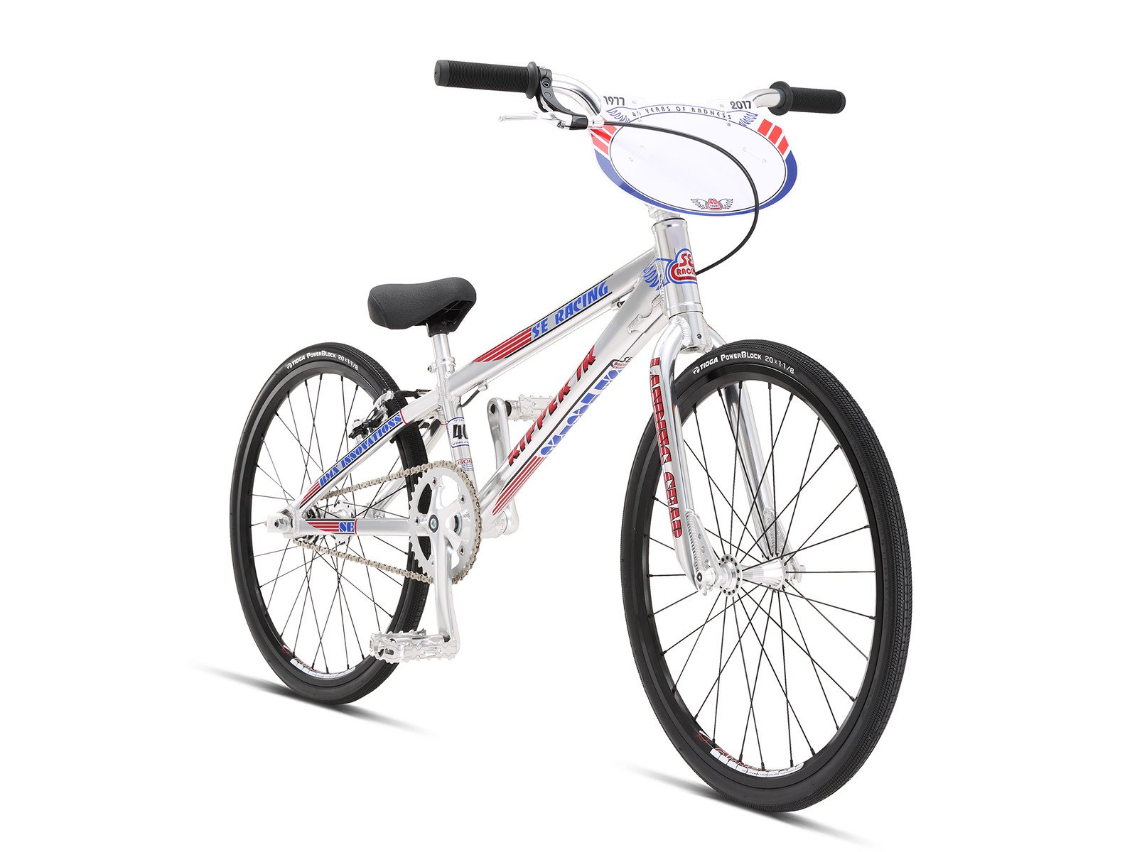 SE Bikes "Ripper Junior" 2018 BMX Race Bike High Polish Silver