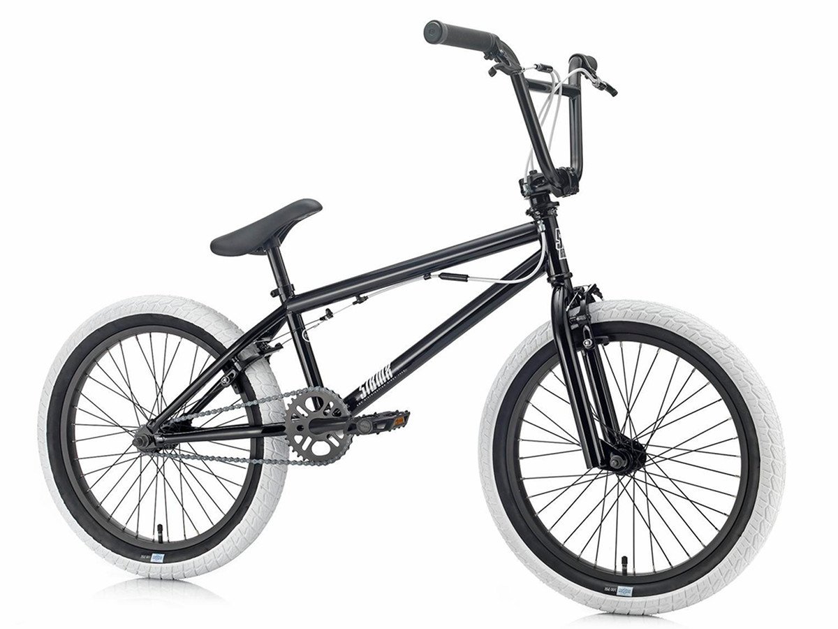 black bmx bike