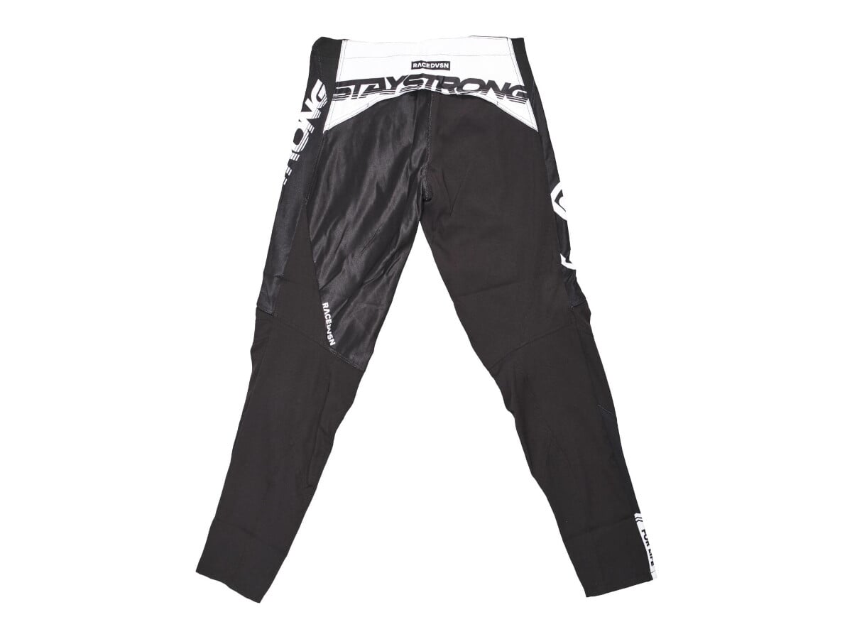 Stay Strong "Race DVSN" BMX Race Pants Black/White kunstform BMX