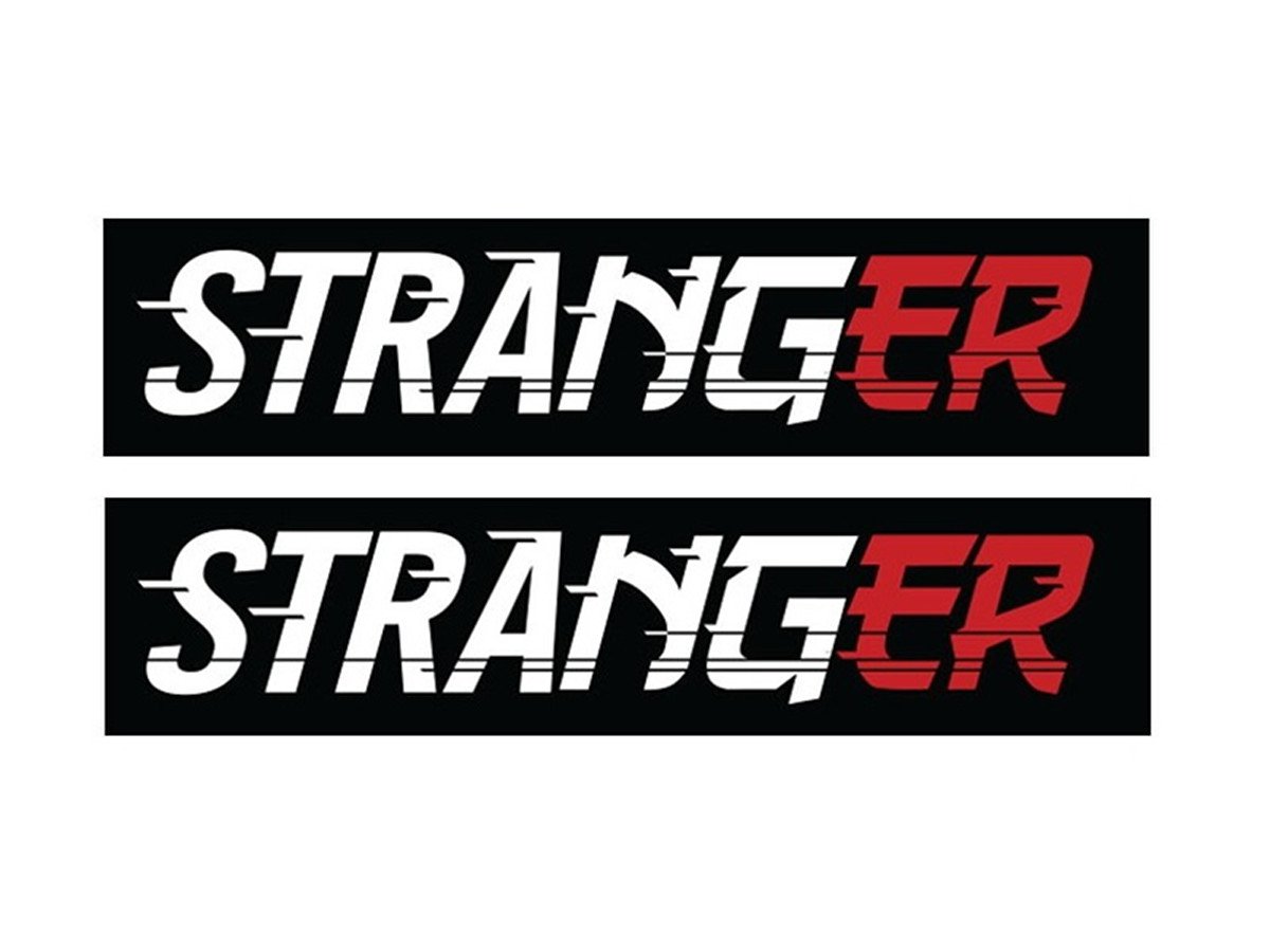 old school bmx decals stickers peddlepower BMX red on white