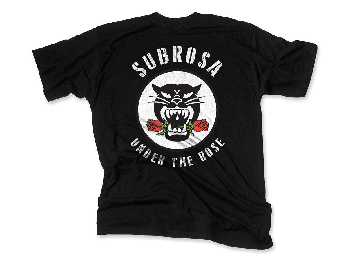 Subrosa Bikes "Battle Cat" TShirt Black kunstform BMX Shop