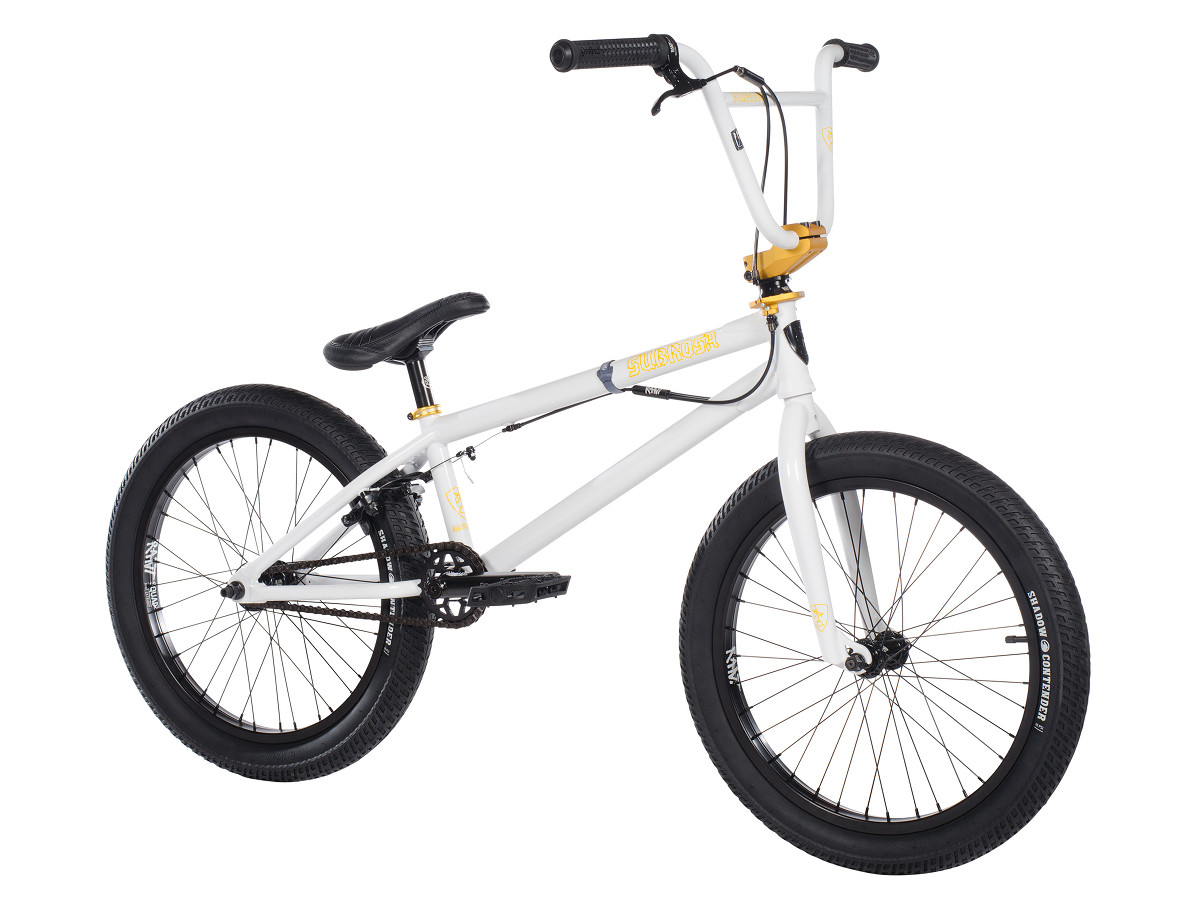 Subrosa Bikes "Malum Park" 2018 BMX Bike Gloss White kunstform BMX
