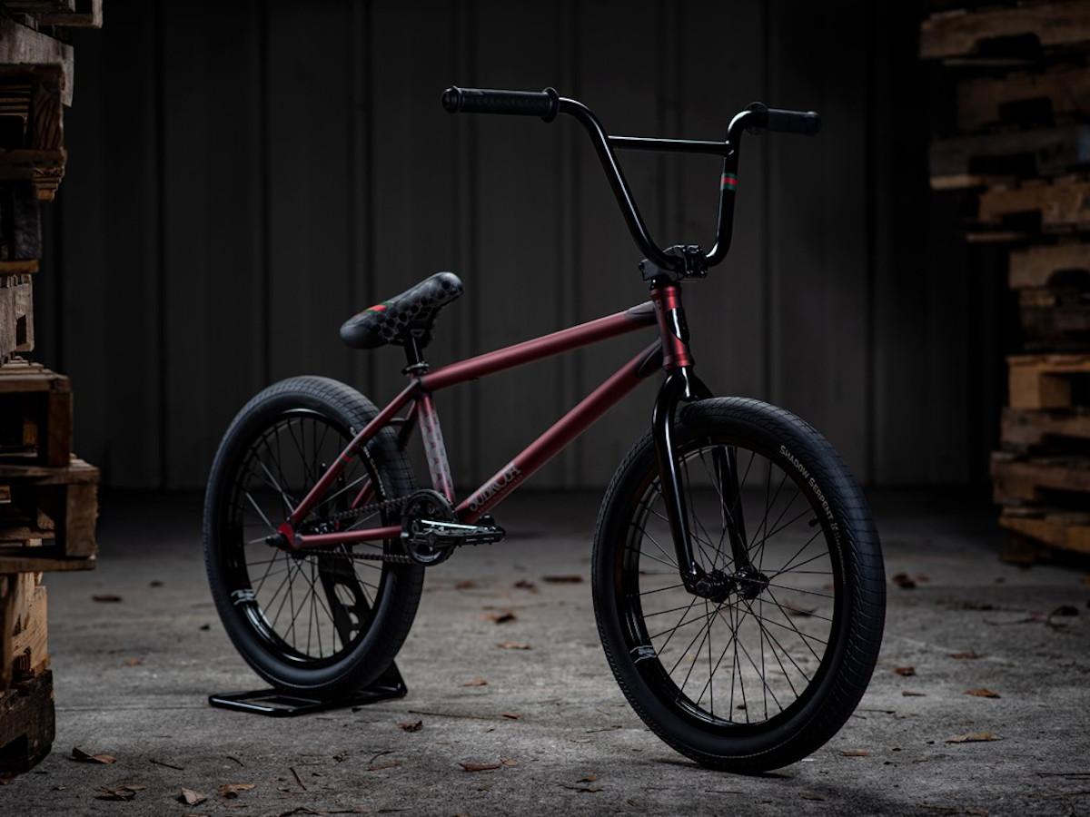mat black bmx