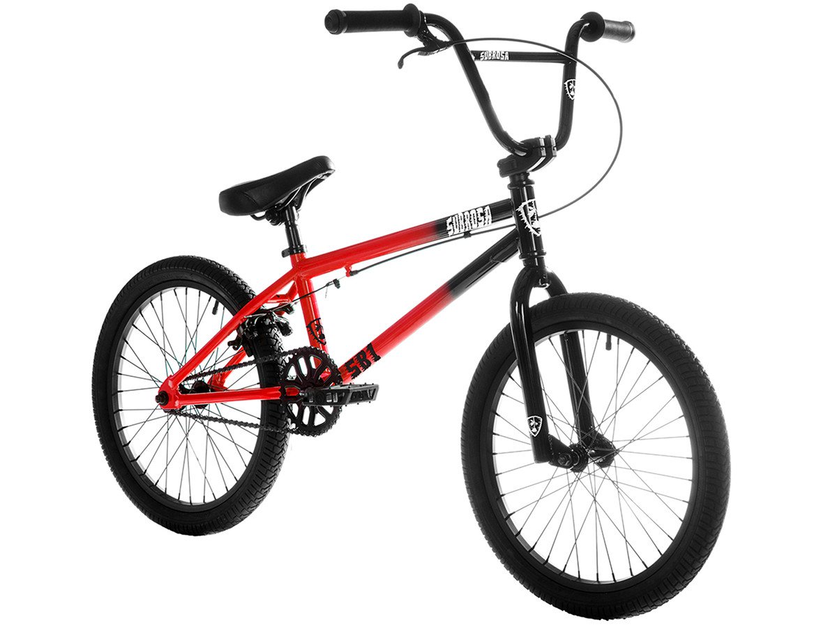 Subrosa Bikes "SB1" 2018 BMX Bike - Black/Red | kunstform BMX Shop